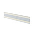 AZAR DISPLAYS 199608  Adhesive-Back Acrylic Nameplates, 2in x 8 1/2in, Clear, Pack Of 10