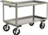 Little Giant. GL-3048-6MR Shelf Utility Cart: Steel, Gray