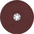 Norton 66623395026 Fiber Disc: 7" Disc Dia, 80 Grit, Aluminum Oxide