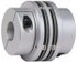 Lovejoy 68514477162 Flexible Coupling: Aluminum hubs with Stainless Steel Discs, 3/16" Pipe, 1.57" OAL