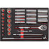 Proto J54126HTCKV Socket Sets; Set Type: Socket Set ; Drive Size: 1/2 ; Tool Type: Socket Set ; Material: Steel ; Number Of Pieces: 30 ; Number Of Points: 12