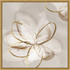 UNIEK INC. Amanti Art A42705040765  Transparent Beauty II Floral by Eva Watts Framed Canvas Wall Art Print, 16inH x 16inW, Gold