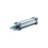 Norgren DA/802100/M/250 NFPA Tie Rod Cylinders; Actuation: Double Acting ; Bore Diameter: 100mm ; Rod Diameter: 25mm ; Body Material: Steel ; Port Size: 1/2 ; Rod Thread Size: 20mm