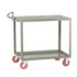 Little Giant. ENLG-3060-6PY Shelf Utility Cart: 65.5" OAL, 30" OAW, 36.5" OAH, Steel, Gray