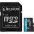 KINGSTON TECHNOLOGY CORPORATION Kingston SDCG3/64GB  Canvas Go! Plus SDCG3 64 GB Class 10/UHS-I (U3) microSDXC - 170 MB/s Read - 70 MB/s Write - Lifetime Warranty