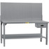 Little Giant. WST2-2460AHPBDR Stationary Work Benches, Tables; Bench Style: Heavy-Duty Use Workbench ; Edge Type: Square ; Leg Style: Adjustable Height ; Depth (Inch): 24 ; Color: Gray ; Maximum Height (Inch): 65