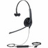 GN AUDIO USA INC. GSA1553-0159 Jabra Biz 1500 Headset - Mono - USB - Wired - 32 Ohm - 20 Hz to 6.80 kHz - Over-the-head - Monaural - Supra-aural - 7.55 ft Cable - Noise Cancelling, Uni-directional Microphone - Noise Canceling - Black