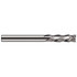 Harvey Tool 993716 Square End Mill: 1/4'' Dia, 3/4'' LOC, 1/4'' Shank Dia, 2-1/2'' OAL, 4 Flutes, Solid Carbide