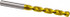 Guhring 9006520026500 Jobber Length Drill Bit: 2.65 mm Dia, 130 °, High Speed Steel