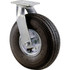 Linco CWL-0008971 Swivel Top Plate Caster: Rubber, 10" Wheel Dia, 3-1/2" Wheel Width, 300 lb Capacity, 11-1/2" OAH