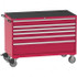 LISTA TSMWMP7501001NR Steel Tool Roller Cabinet: 6 Drawers