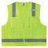 ERGODYNE CORPORATION Ergodyne 24023  GloWear Safety Vest, Economy Surveyors 8249Z, Type R Class 2, Small/Medium, Lime
