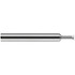 Harvey Tool 910355 Back Chamfer: 0.055" Dia, 90 °, 0.01" Chamfer, 4 Flutes, Solid Carbide