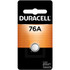 THE DURACELL COMPANY DURPX76A675PK09 Duracell 76A 1.5V Specialty Alkaline Battery, Pack Of 1