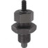 KIPP K0341.2516A8 1-8, 28mm Thread Length, 16mm Plunger Diam, Hardened Locking Pin Knob Handle Indexing Plunger