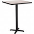 National Public Seating CT34242XBGY Breakroom Table: Grey Nebula Table Top, Square, 42" OAL, 42" OAW, 42" OAH