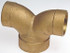 NIBCO E285300 Drain, Waste & Vent Pipe Fitting: 1-1/2" Fitting, C x C, Cast Copper