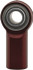 Made in USA ALJFL4T Spherical Rod End: 1/4-28" Shank Thread, 1/4" Rod ID, 3/4" Rod OD, 0.875" Shank Dia, 0.687" Shank Length, 2,592 lb Static Load Capacity