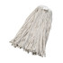 LAYFLAT & IMPACT PRODUCTS Boardwalk 2032CEA  Cut-End Cotton Wet Mop Head, 97% Recycled, White