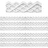 EDUCATORS RESOURCE Eureka EU-846305-6  School Extra-Wide Deco Trim, A Close-Knit Class Fisherman Cable, 37' Per Pack, Set Of 6 Packs