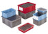 LEWISBins+ NDC3060 BLUE Polyethylene Dividable Storage Tote: 40 lb Capacity