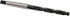 Guhring 9002450360000 Taper Shank Drill Bit: 1.4173" Dia, 4MT, 118 °, High Speed Steel