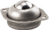 Hudson Bearing LPBT-1SS Ball Transfer: 25.4 mm Ball Dia, Stainless Steel, Round Base