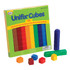 Helps teach young students general math concepts! Provides a hands-on experience that demonstrates counting, grids and patterns.  This set helps students explore the world of math manipulatives!  Made of durable and long-lasting plastic to help ensure longevity.  Colors include: 10 each of red, dark blue, light blue, yellow, green, orange, maroon, brown, black and white.