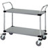 Quantum Storage WRSC-1836-2SS Utility Cart: Stainless Steel, Silver