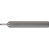 Micro 100 MBB-100300 Micro Boring Bar: 0.0875" Min Bore, 0.3" Max Depth, Right Hand Cut, Solid Carbide