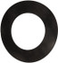 Made in USA 31947286 Flange Gasket: For 2-1/2" Pipe, 2-7/8" ID, 4-7/8" OD, 1/8" Thick, Neoprene Rubber