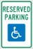 AccuformNMC Reserved Parking, TM97G