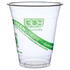 ECO-PRODUCTS, INC. EP-CC12-GS Eco-Products GreenStripe Plastic Cold Cups, 12 Oz., Carton Of 1,000