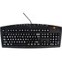 CALIFONE INTERNATIONAL, INC. 10090104 AbleNet Keys-U-See Large print keyboards - Keyboard - USB - black