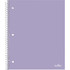 Take your notes wherever you go using Office Depot Brand Stellar Notebooks. Designed to easily fit inside most bags and backpacks, this college-ruled notebook provides ample room for in-class notes, homework and your big ideas.  Poly cover helps protect your work.  College ruled for neatly aligned notes.  Perforated sheets tear out cleanly.  Pages are securely held together with a heavy-duty coil.  Poly pocket divider lets you store loose notes together.