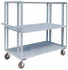 Jamco CZ360-P6 Multi-Level Utility Cart: Steel, Gray