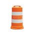 Plasticade 456-HD-T-45 Traffic Barrels, Delineators & Posts; Reflective: Yes ; Base Needed: Yes ; Compliance: MASH Compliant; MUTCD Standards ; Collar Three Width (Inch): 6 ; Collar Two Width (Inch): 6 ; Collar Four Width (Inch): 6