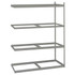 Lyon DD73049A Steel Shelving; Shelf Type: Adjustable ; Adjustment Type: Adjustable ; Boltless: Yes ; Shelf Capacity: 650lb ; Mount Type: Free Standing ; Assembled: No