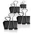 Staples and paper clips will only get you so far. When you need to fasten your paperwork, presentations and reports quickly and securely, these sturdy Office Depot Brand binder clips are up to the task.  Office Depot binder clips keep files organized and secure.  Handle remains upright for handling and hanging. Folds flat for storage.  Handle can be removed for permanent binding.