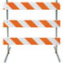 Plasticade 3706HIPLRDRILLK Traffic Barricades; Barricade Height (Inch): 63 ; Barricade Width (Inch): 72 ; Reflective: Yes ; Compliance: NCHRP-350; MUTCD