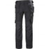 Helly Hansen 77467_990-34/34 Work Pants: General Purpose, Cotton & Polyester, Black, 34" Waist, 34" Inseam Length