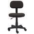 NORSTAR OFFICE PRODUCTS INC. B205-BK Boss Office Products Steno Fabric/Plastic Low-Back Task Chair, Black
