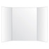 OFFICE DEPOT 434415  Brand Tri-Fold Project Board, 36in x 48in, White