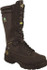 OLIVER 65691-BLK-070 Work Boot: Size 7, 14" High, Leather, Steel Toe