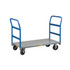 Little Giant. NBB-3060-8PY-2H Platform Truck: 3,600 lb Capacity, Steel Deck, 30" Wide, 60" Long, 11" High