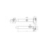 Guhring 9253590120360  GH305.0500.500.90.12.L.IK External Left Hand Face Grooving 90 Deg Offset Thru Coolant Holder 1/2" Square Shank