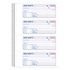 TOPS BUSINESS FORMS SC1182 Adams Carbonless 2-Part Spiral Money/Rent Receipt Book, 7 5/8in x 11in, Book Of 200 Sets