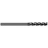 Harvey Tool 941293-C4 Square End Mill: 3/32'' Dia, 1/2'' LOC, 1/8'' Shank Dia, 2'' OAL, 3 Flutes, Solid Carbide