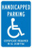 AccuformNMC Handicapped Parking Certificate Required, TMS334G
