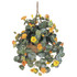 NEARLY NATURAL INC. 6025 Nearly Natural 22inH Silk Nasturtium With Hanging Basket, Gold